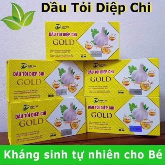 Combo 5 lọ Dầu tỏi Diệp Chi