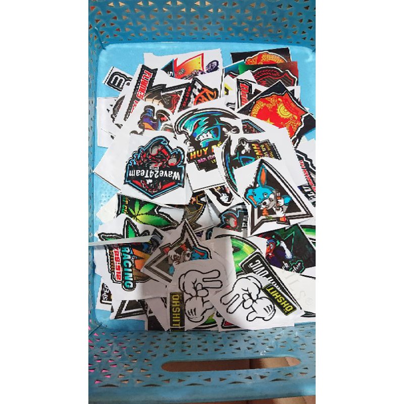 Sticker logo lẻ