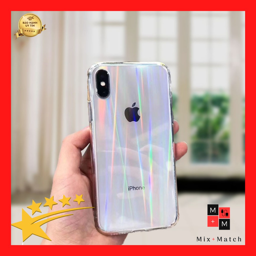 Miếng dán PPF cầu vồng lấp lánh cho mặt sau Iphone -Full mã IPhone 7/8/7plus/8plus/x/xs/xs max/11/11promax