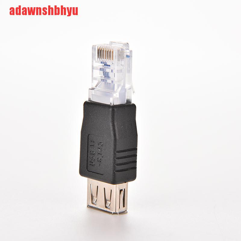 Bộ Chuyển Đổi Rj45 Male Sang Usb Af A Female