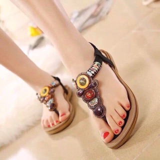 Sandal thổ cẩm đẹp