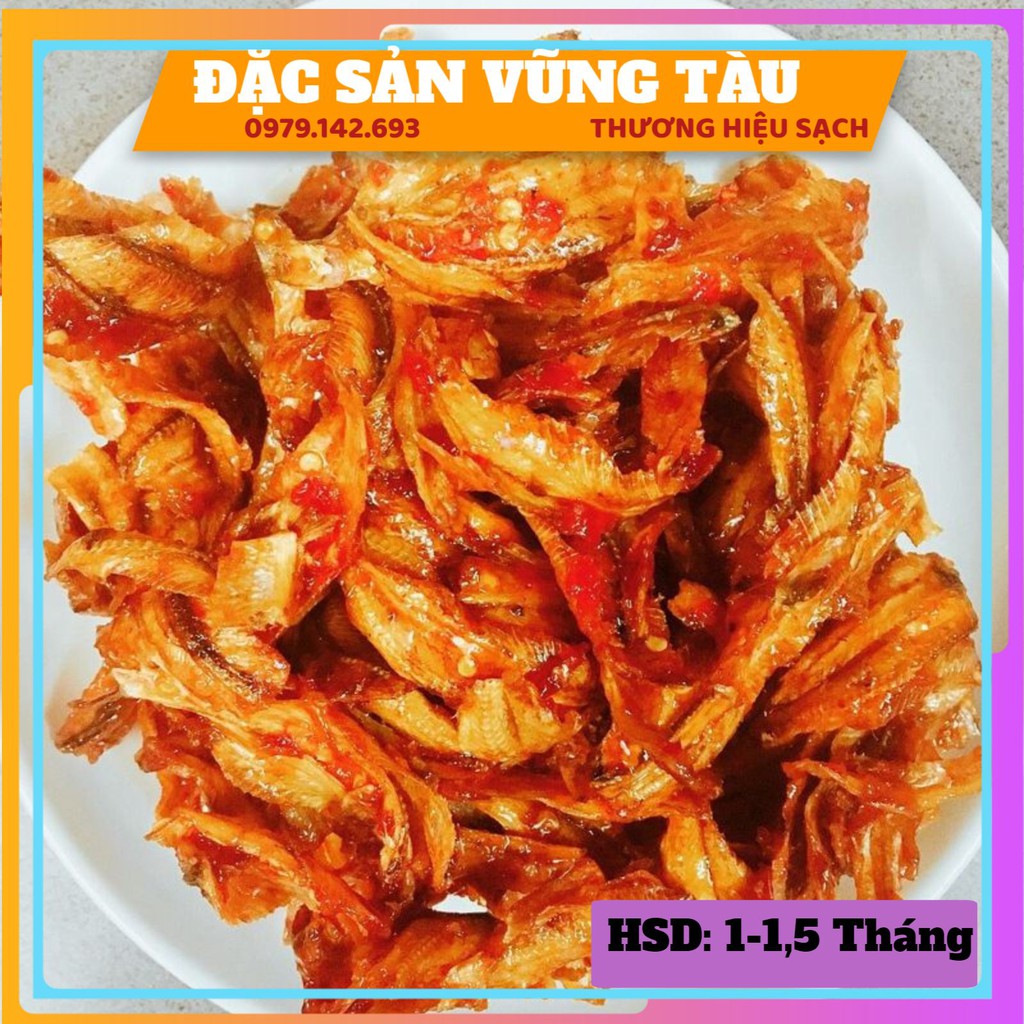 [550gr- Sạch 100%] Cá Cơm Rim, cá cơm sốt chanh dây - Đặc sản Vũng Tàu