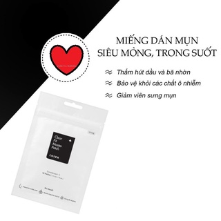 [SẴN] Miếng Dán Giảm Mụn, Che Phủ Nốt Mụn Cosrx Clear Fit Master Patch