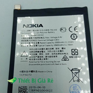Pin Nokia X6/HE342/6.1 PLus/X5/5.1 Plus