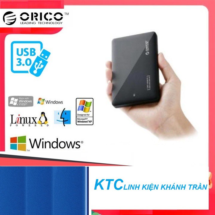 Ổ CỨNG DI ĐỘNG ORICO-160GB 250gb 320gb 500gb BẢO HÀNH 12 THÁNG-TẶNG TÚI CHỐNG SỐC | WebRaoVat - webraovat.net.vn