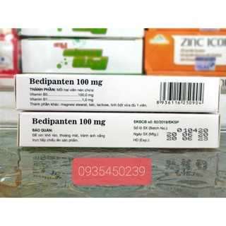 VIÊN UỐNG DƯỠNG TÓC BEDIPANTEN