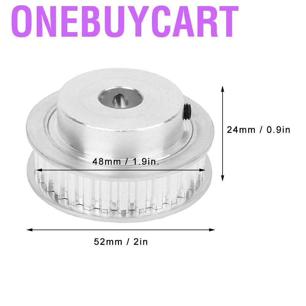 Bánh Xe Ròng Rọc 30 Răng Làm Từ Hợp Kim Nhôm