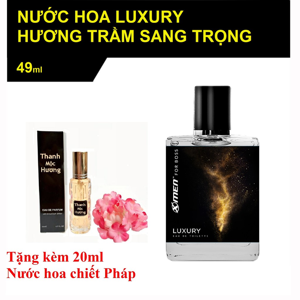 Nước hoa Xmen boss Luxury/Motion/Intense mẫu 2021