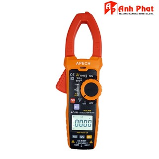 [ APECH AC-199 ] Ampe kìm, kìm kẹp đo AC/ DC Apech AC 199 chính hãng