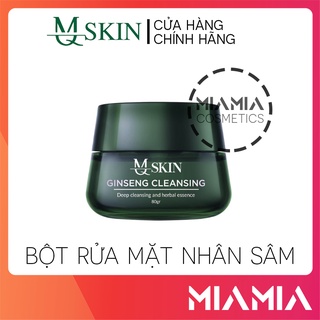 Bột rửa mặt nhân sâm mq skin chính hãng - sữa rửa mặt ginseng cleansing mqskin - 8936117150388