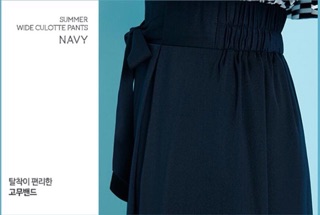 Quần culottes lửng xuất Hàn