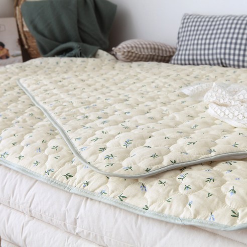 Thảm lót vải chống thấm prielle vải bông chống thấm cho bé