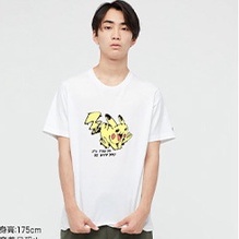 Uniqlo Áo Thun Ngắn Tay Cổ Tròn In Hình Pokemon Thời Trang Dành Cho Nữ Và Nam 436660