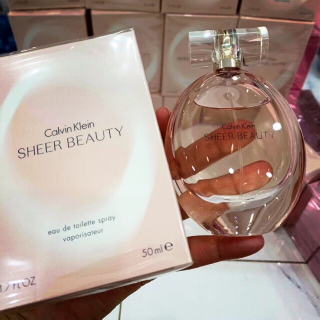 Nước hoa nữ CALVIN KLEIN SHEER BEAUTY EDT 100ml
