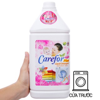 NƯỚC GIẶT XẢ 6in1 CAREFOR HỒNG 3500ml