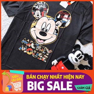 Áo thun nữ tay ngắn cao cấp mẫu mickey vải cotton đẹp