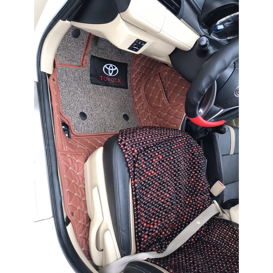 Thảm lót sàn ô tô 6D Toyota Vios 2019-2022, 2014-2018 bảo vệ sàn xe, không mùi, không thấm nước