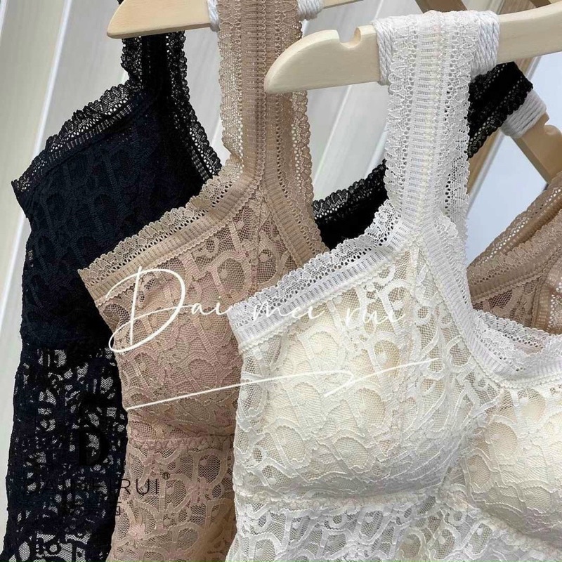 Áo Lót Nữ . Áo Bra Ren Mút Nâng Ngực Dáng Dài . pust up đỉnh nha bđ38