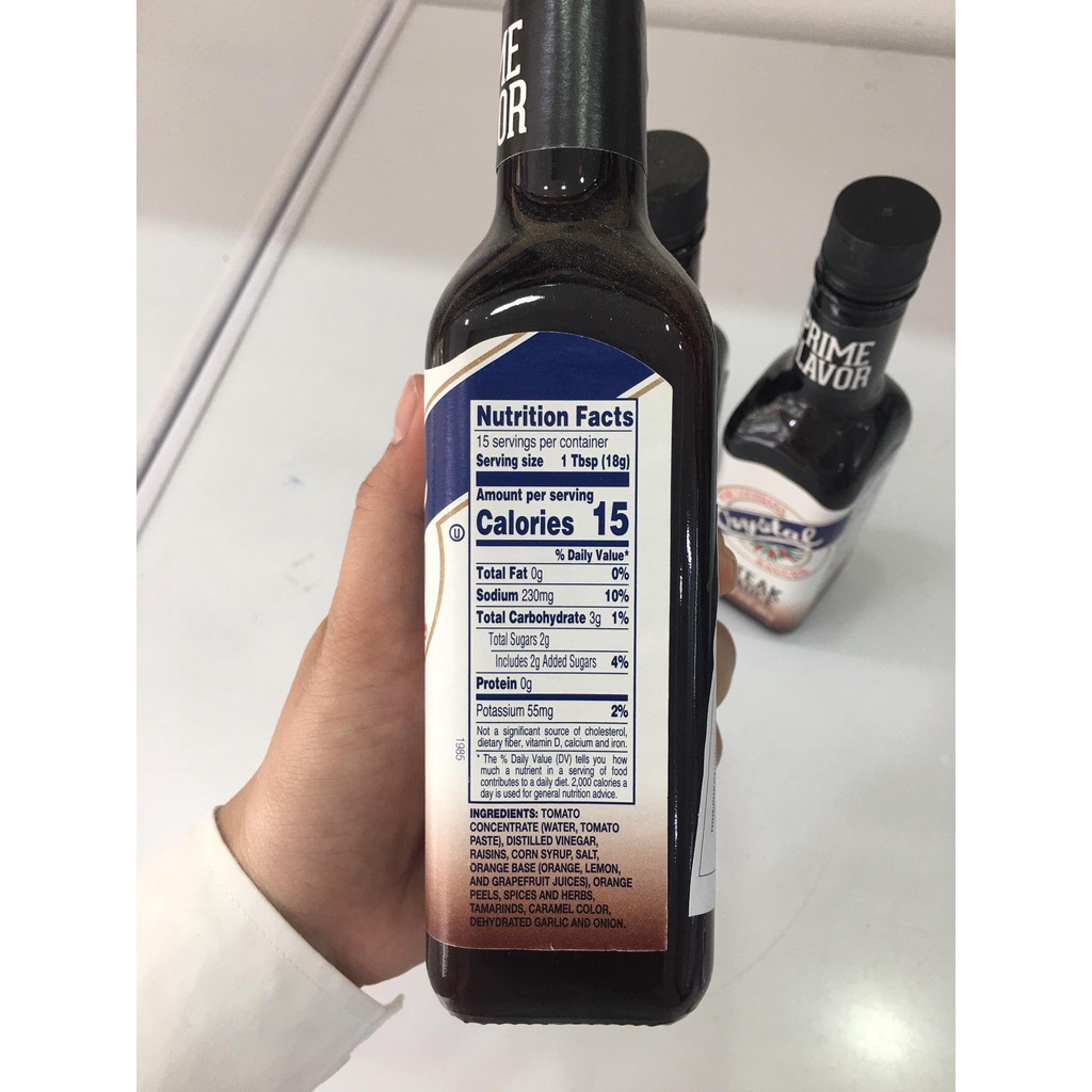 Sốt Steak Crystal 284g