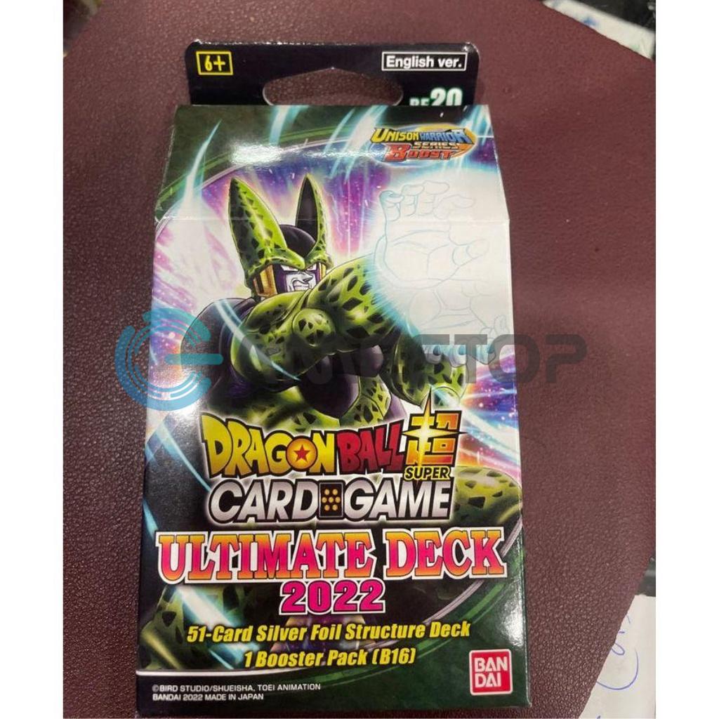 Thẻ bài Dragon Ball Super TCG Ultimate Deck 2022 DBS BE20 Deck Box Set Build Deck CHÍNH HÃNG MỸ DBTCGUSBE02