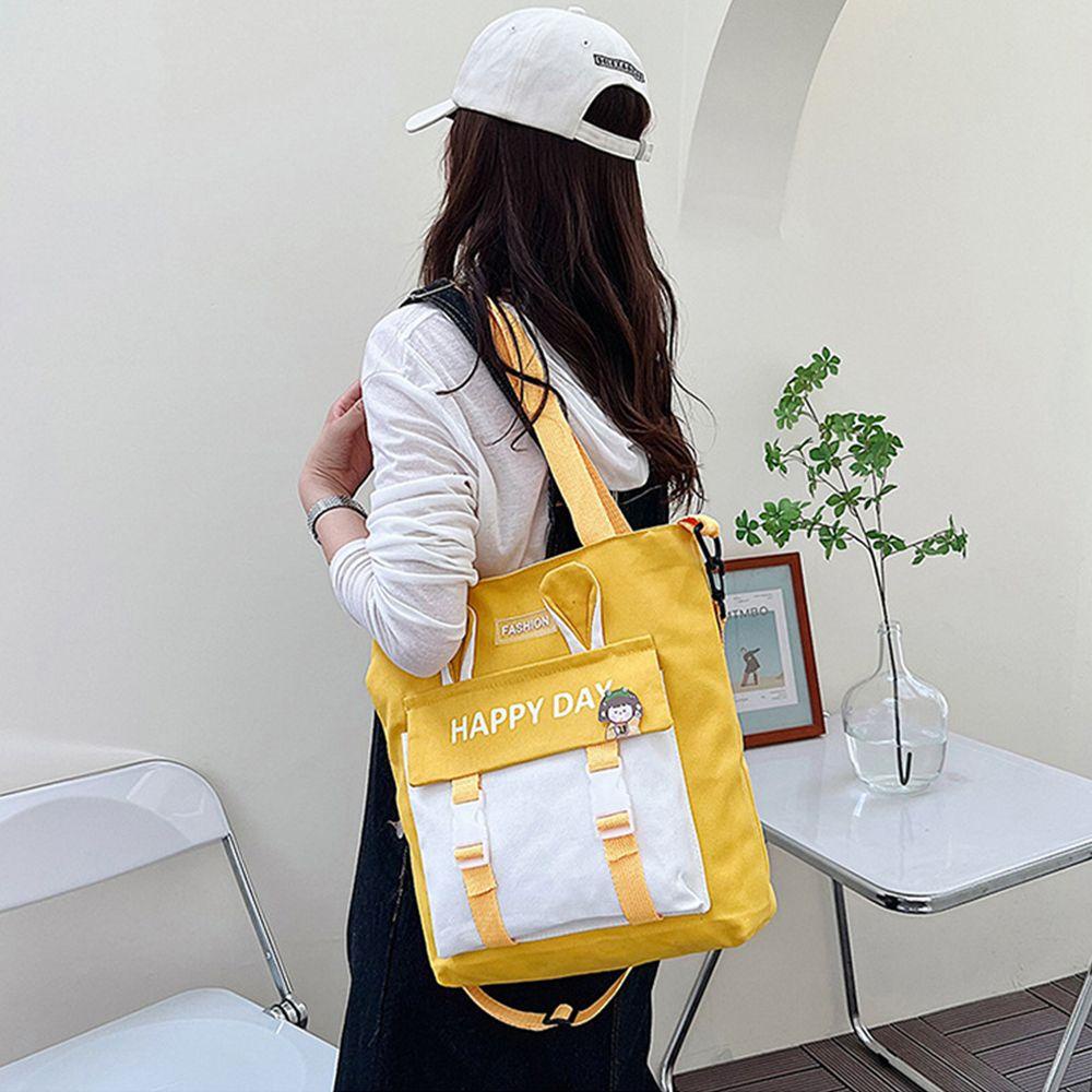 UUMIR Túi Xách Canvas Cỡ Lớn Thiết Kế Đơn Giản Thời Trang Du Lịch