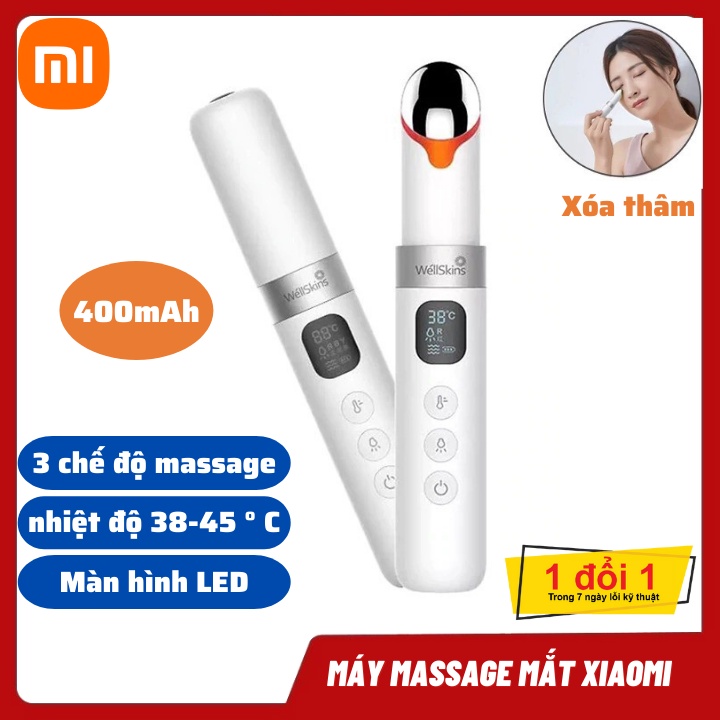 Máy Massage Mắt Làm Đẹp Đa Năng Xiaomi WellSkins WX MY300- Giảm Mệt Mỏi- Xóa Quầng Thâm- Xóa Nếp Nhăn- Chống Lão Hóa