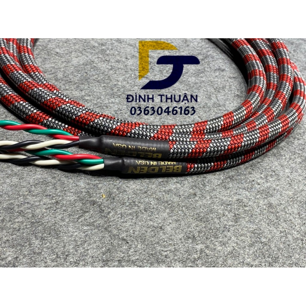 Dây loa bãi Mỹ - Belden BRILLIANCE 1309A 2c 14 AWG SPEAKER CABLE - [4 lõi]