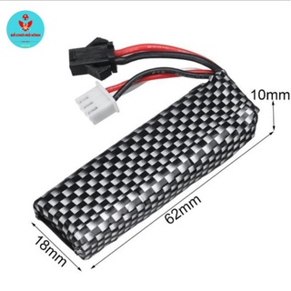 Pin ngắn sạc 7,4v - 11,1v cho các dòng đồ chơi mô hình