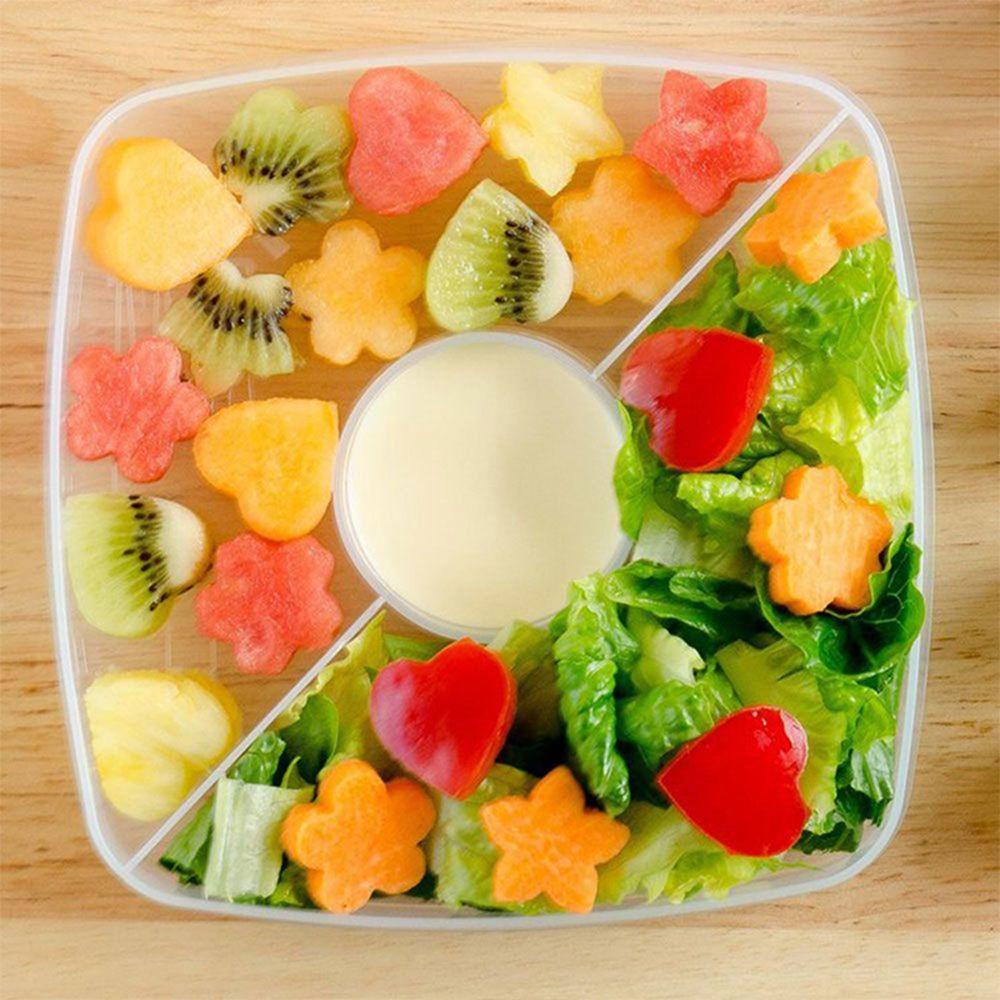 KUNHEV Set 24 Khuôn Cắt Làm Bánh Quy Đa Năng Tiện Dụng Hình Bông Hoa Xinh Xắn
