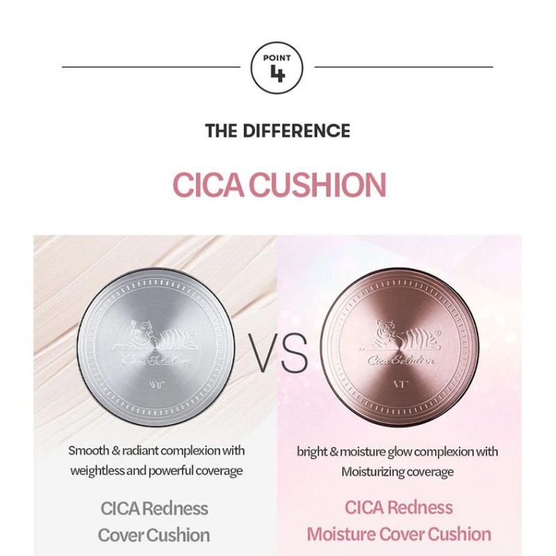 PHẤN NƯỚC VT CICA REDNESS COVER CUSHION