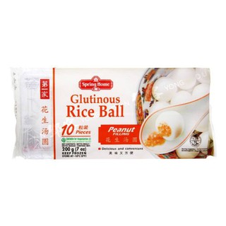 1T*24B Bánh Trôi Nước Đậu Phộng Spring Home 200gr*10b - Singapore/ Glutinous Rice Ball Peanut Filling  - Singapore