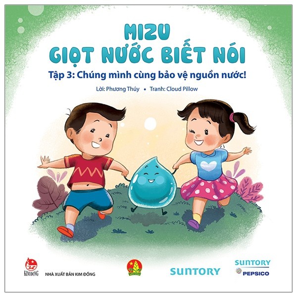 Sách - Mizu - Giọt Nước Biết Nói - Tập 3 - Chúng mình cùng bảo vệ nguồn nước