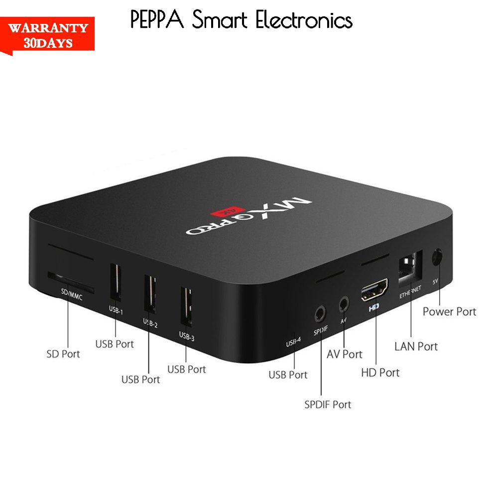 Đầu Mxq Pro Android 7.1 Tv Box Rk3229 Chip 1 + 8g 4k Hd Chất Lượng Cao