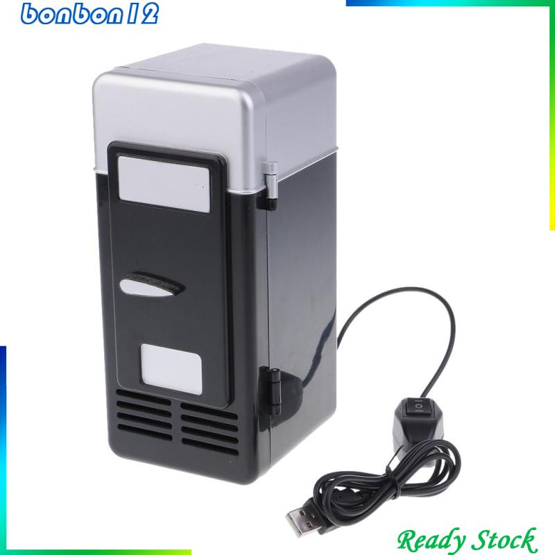 Tủ Lạnh Mini USB Có Đèn LED Cho Xe Hơi, Thuyền