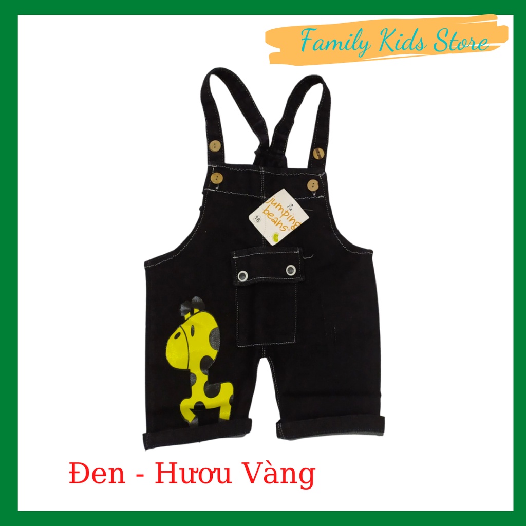 Yếm jean mềm đẹp cực xinh cho bé 5-12kg