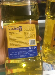 Combo nước súc miệng nano