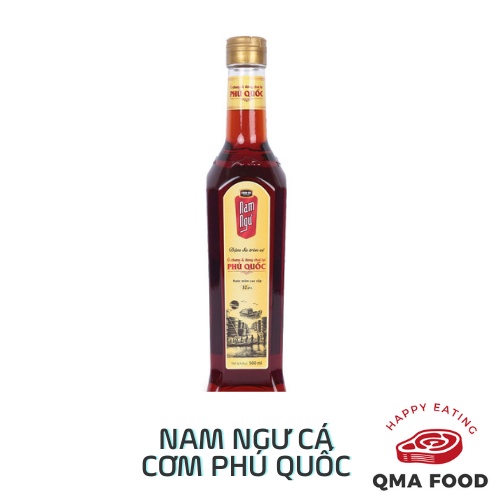 Nước Mắm Nam Ngư Cá Cơm Phú Quốc - Chai Thủy Tinh 500ml