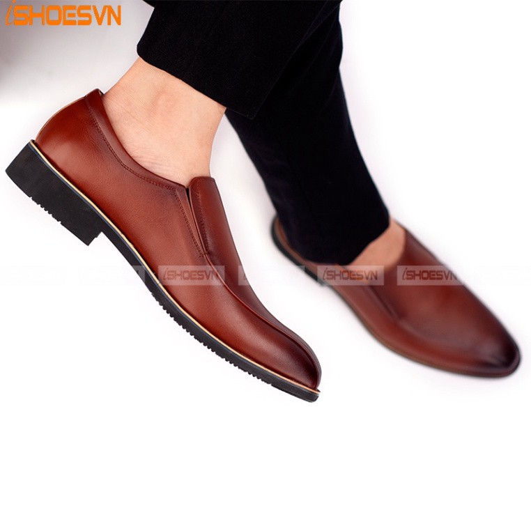 Giày da công sở thời trang Ishoesvn IS543 giày ishoes