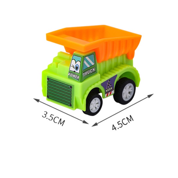 Xe công trình cho bé mini chạy cót bánh đà 30gr - đồ chơi cho bé DUASHOP.