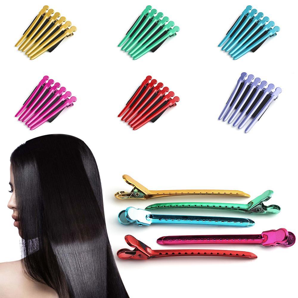 Set 6 / 12 Kẹp Tóc Tạo Kiểu Chuyên Dụng Cho Salon EUCA