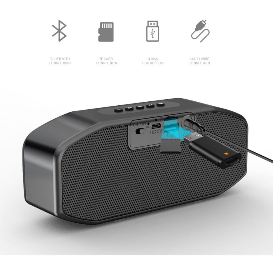 Loa Manovo M4 âm thanh chuẩn Hifi, pin trâu