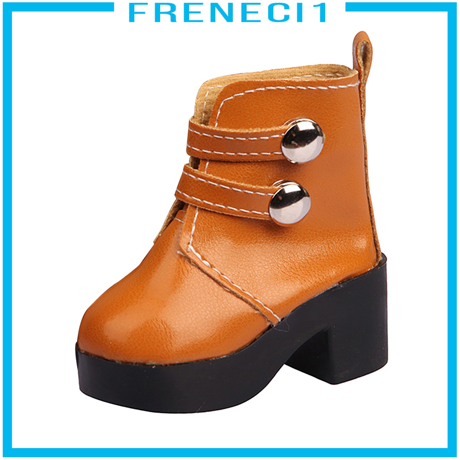 Giày Bốt Da Pu Cho Búp Bê 18 "