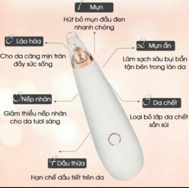 Máy hút mụn💥BẢO HÀNH 1 NĂM💥Máy hút mụn spa mini