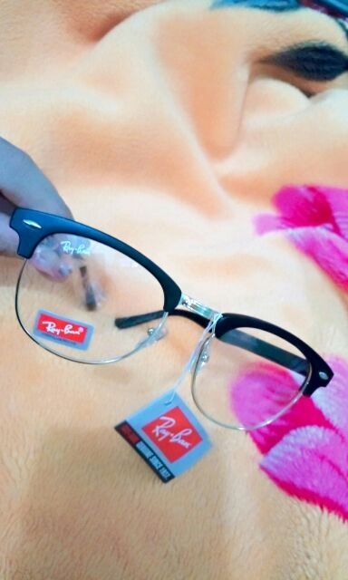 Mắt kính giả cận rayban