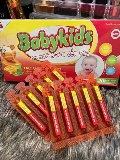 BABYKID YẾN SÀO GIÚP BÉ ĂN NGON ( chuẩn công ty )