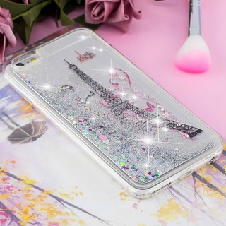 🍒IPhone 5s/5/SE Glitter Dynamic Liquid Quicksand Silicon TPU Phone Back Cover