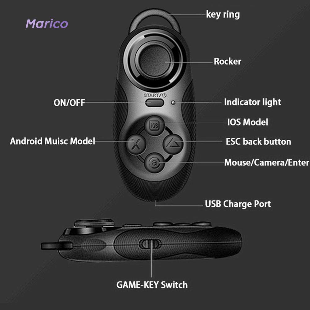 Ma-mo Tay Cầm Chơi Game Thực Tế Ảo Kết Nối Bluetooth Cho Pc-ready