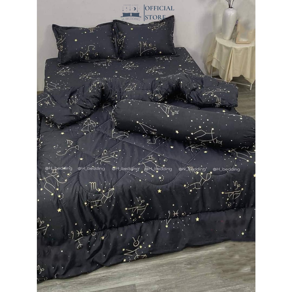 Chăn phao cotton poly,Mền trần bông siêu nhẹ 1m8x2m nhiều mẫu mã