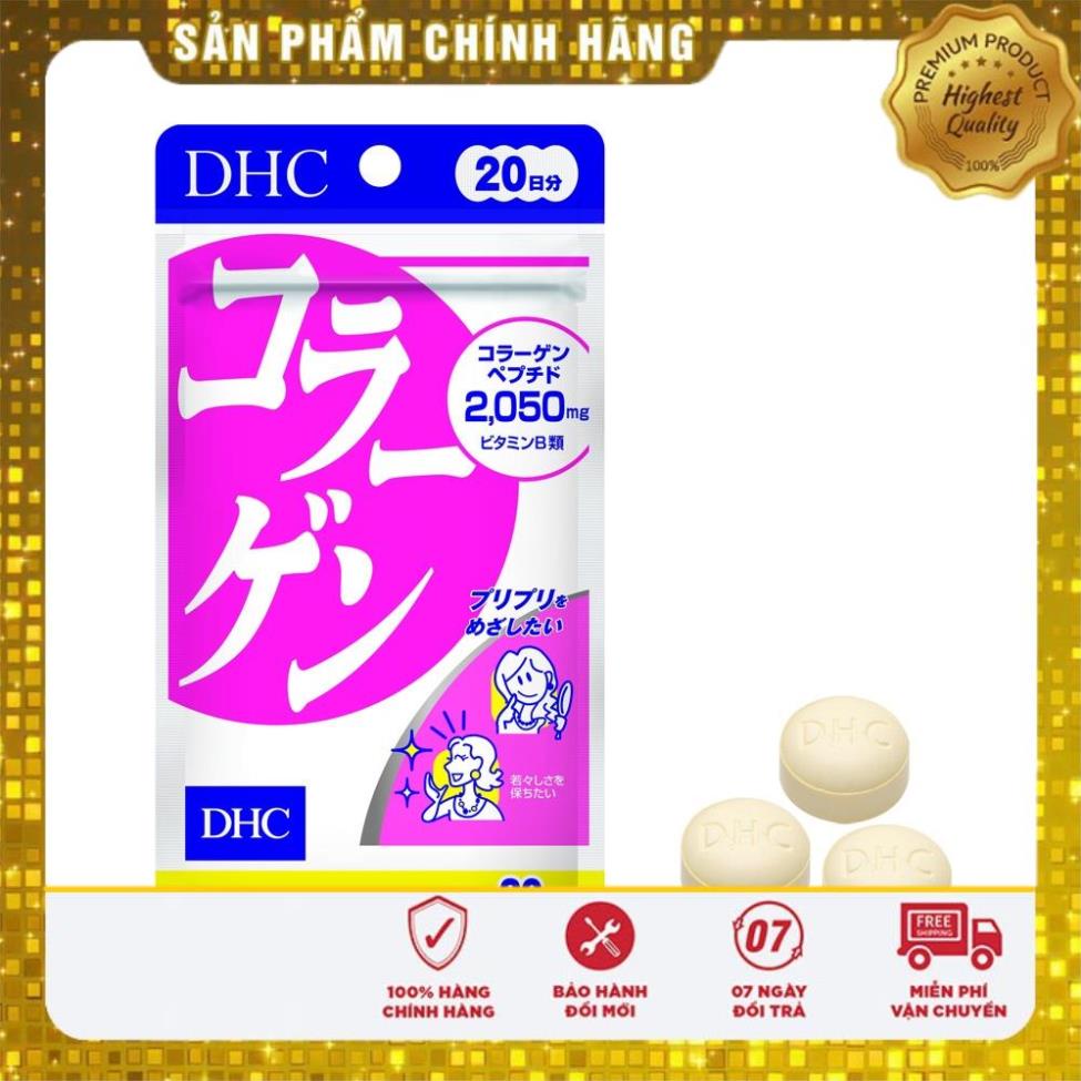 Viên uống chống lão hóa - đẹp da DHC Collagen Nhật Bản gói 360 viên