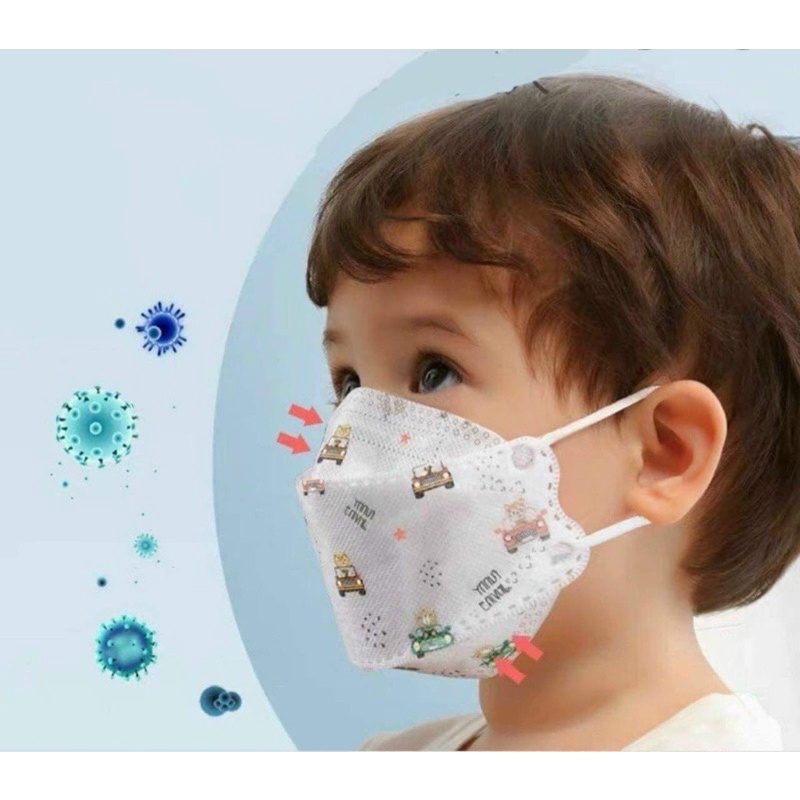 ( Set 50c ) KT KF94 Mask 4D Cho Bé, Mua Nhiều Giảm Giá